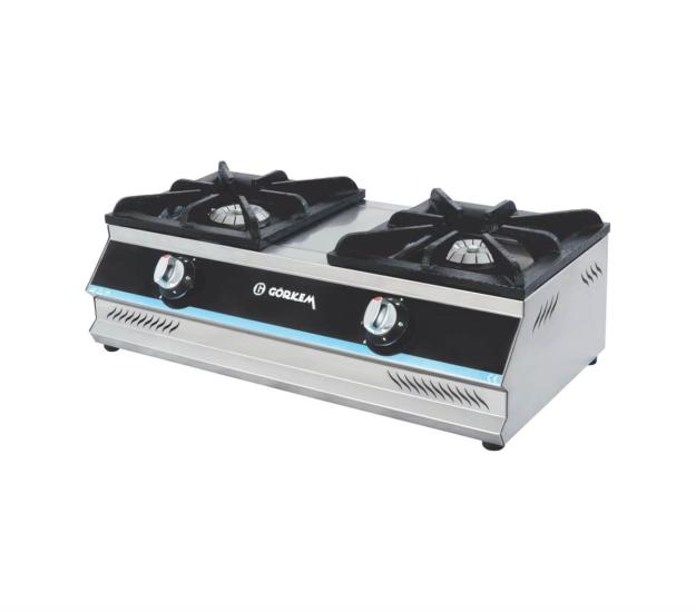 Görkem 2 Li Set Üstü Ocak Gazlı ve Lpg Li 60X35X20 Cm 272