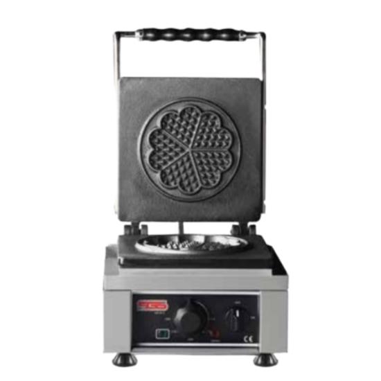 SGS Çiçek Model Tek Kapaklı Elektrikli Waffle Makinesi WB-25E