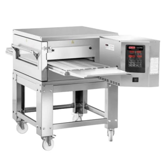 SGS Elektrikli Konveyörlü Pizza Pide Lahmacun Fırını 70 cm Bant Genişlik PO-K 70 E