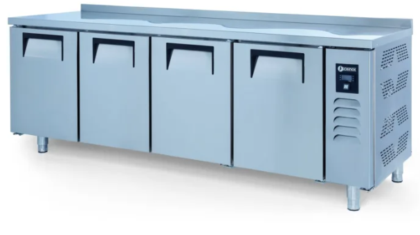 İceinox Tezgah Tip 4 Kapılı Buzdolabı 230x60x85 Cm - Kısa Model CTN 560 CR