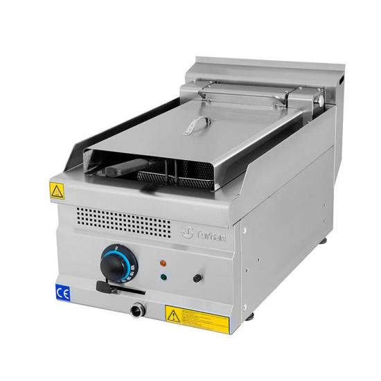 Turhan Çelik Elektrikli Fritöz 12 Litre Tekli 40x70x30 cm TC.7FE400