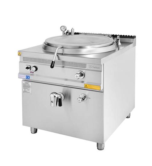 Turhan Çelik Elektrikli Kaynatma Tenceresi 100 Litre 80x93x85 cm TC.9KTEN800