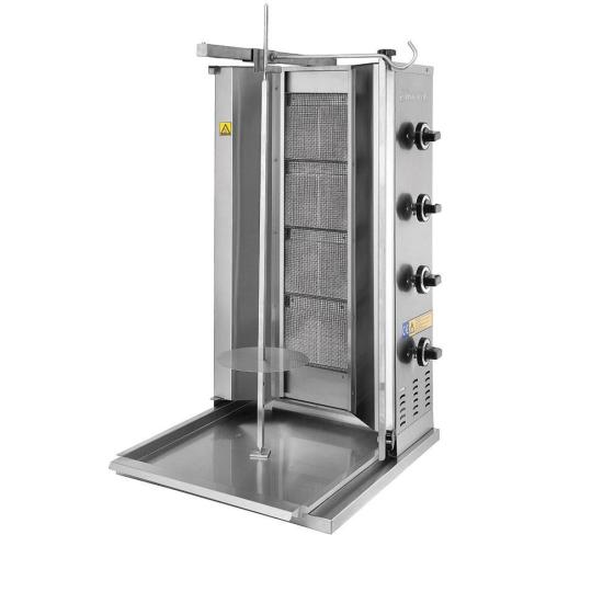 Turhan Çelik 4 Lü Sabit Döner Ocağı Gazlı TC.DNG200