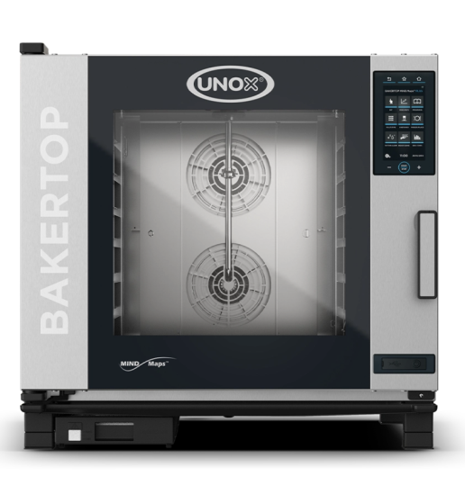 Unox 6 Tepsili Bakertop Plus Combi Fırın Elektrikli Patisseri Dijital 40x60 cm XEBC-06EU-EPRM