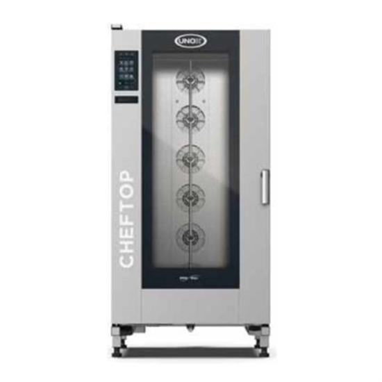 Unox Gazlı Combi Fırın Dijital Cheftop Plus 20 GN 1/1 Kapasiteli XEVL-2011-GPRS