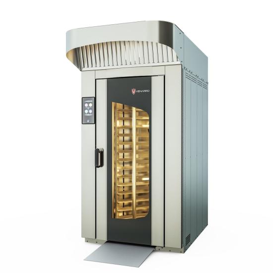 Venarro 14 Tepsili Arabalı Döner Patisserie Fırın Dijital Doğalgazlı DGF-P14/40A