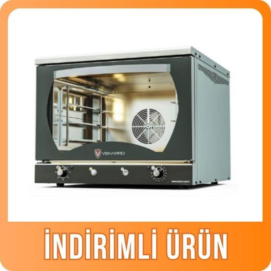 Venarro 4 Tepsili Patisserie Fırın Buharlı Elektrikli 33x46 DEF-P4K