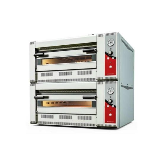 Venarro Çift Katlı Pizza Fırını Gazlı 30 cm 9+9 Pizza Kapasiteli DYP-9+9G
