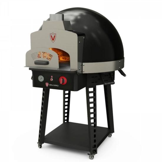 Venarro Taş Tabanlı Pizza Fırını Gazlı 75x75 Cm DYK-75-G