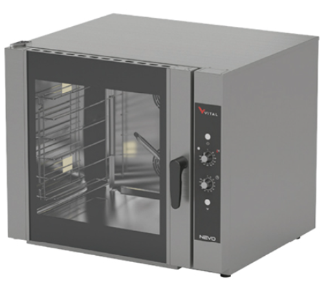 Vital 6 Tepsili Konveksiyonlu Patisserie Fırın Manuel Elektrikli 40x60 NEVO-06EM