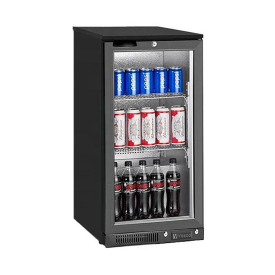 Vosco Bar Arkası Şişe Soğutucu Tek kapılı VBBC-150S