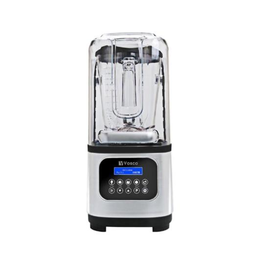 Vosco Pro Gürültü Önleyici Kapaklı Bar Blender Dijital 2 L Kapasiteli Gri VHS-212C