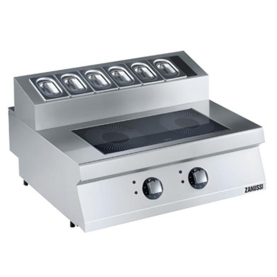 Zanussi 2’li Set Üstü Garnetür Üniteli İndüksiyonlu Ocak Elektrikli 80x70x25 cm 372023