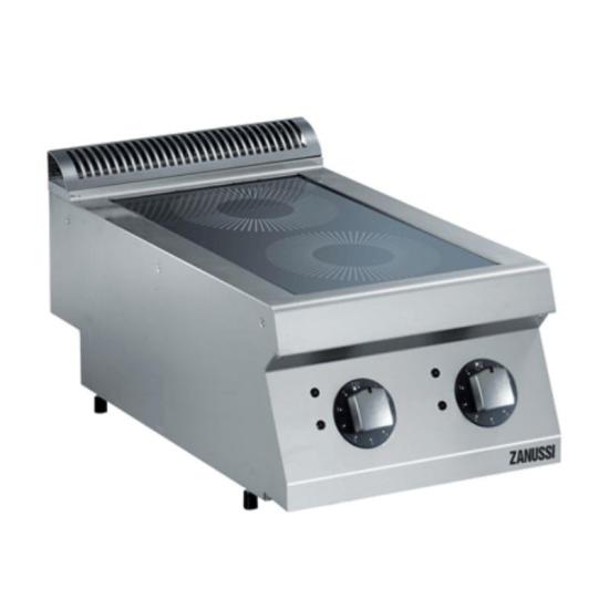 Zanussi 2’li Set Üstü İndüksiyonlu Ocak Elektrikli 40x70x25 cm 372175
