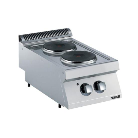 Zanussi 2’li Yuvarlak Pleyt Set Üstü Ocak 40x70x25 cm Elektrikli 372014