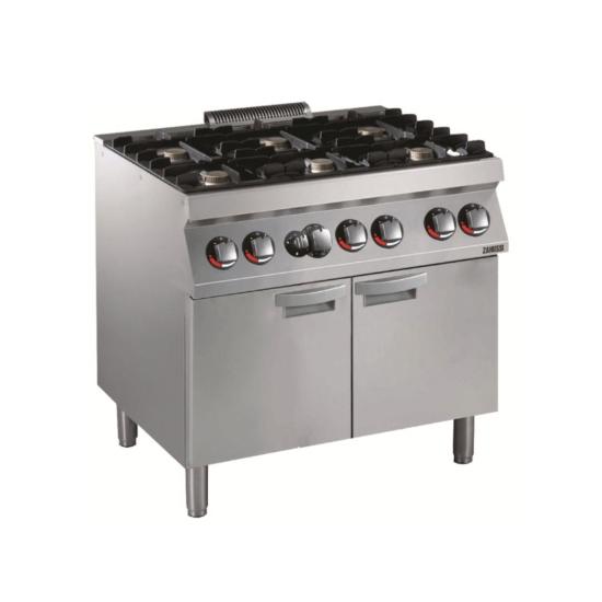 Zanussi 4’lü Fırınlı Gazlı Kuzine Ocak 120x70x85 cm 372006