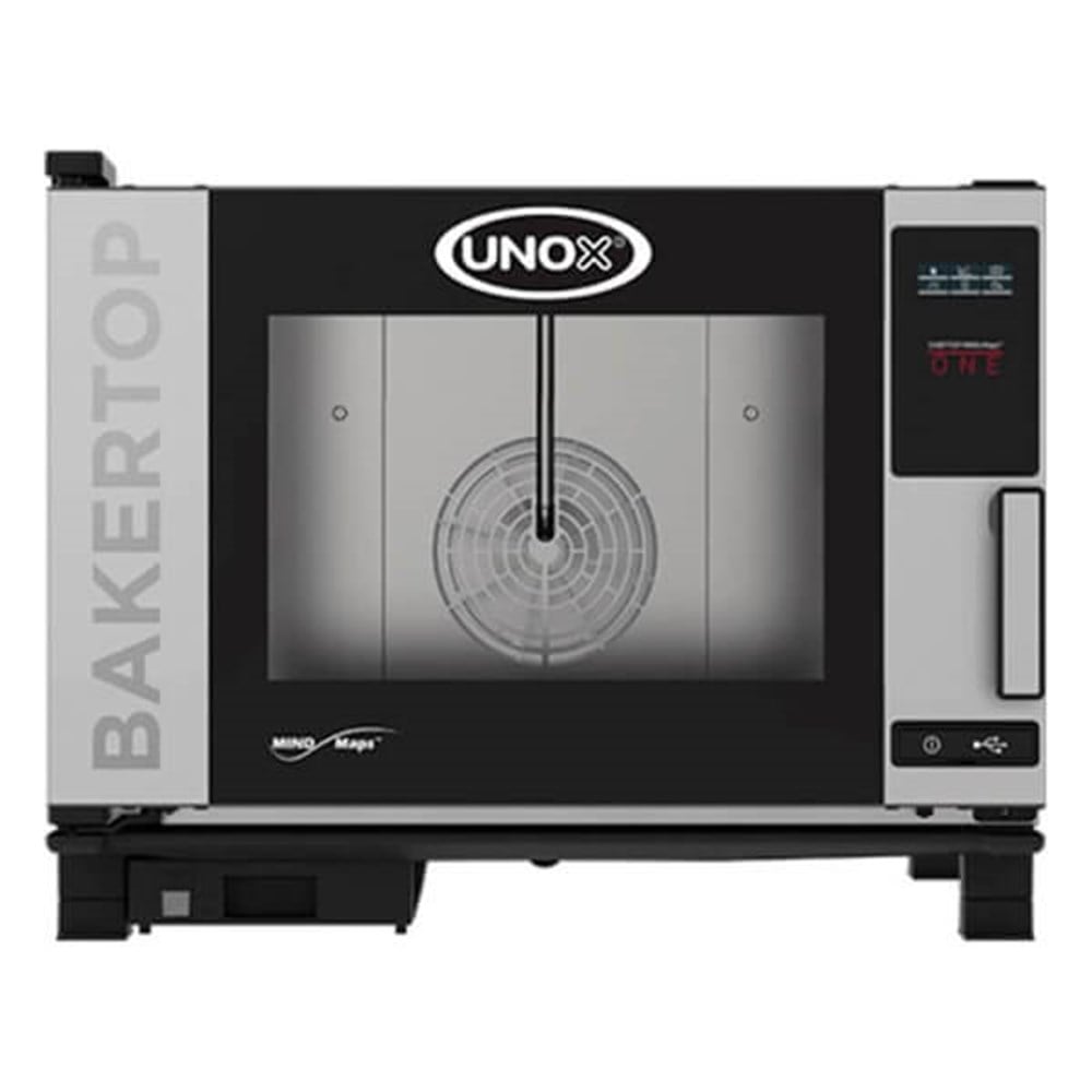 Unox 4 Tepsili Bakertop One Combi Elektrikli Patisseri Fırın Dijital 40x60 cm XEBC-04EU-E1RM