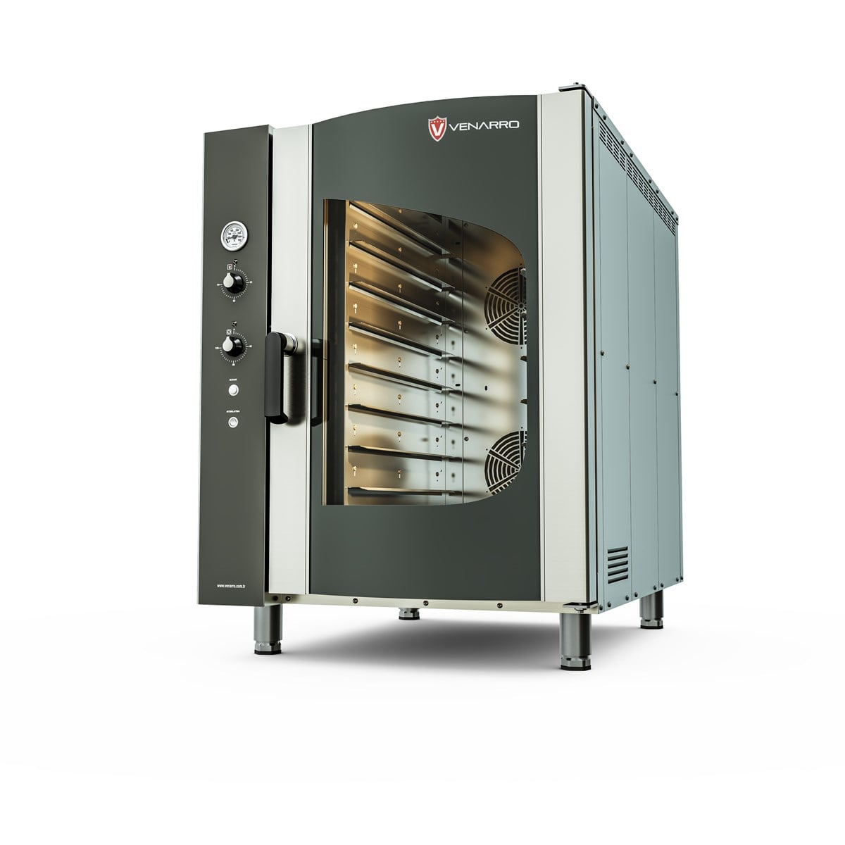 Venarro 9 Tepsili Patisserie Fırın Manuel Gazlı 40x60 DGF-P9