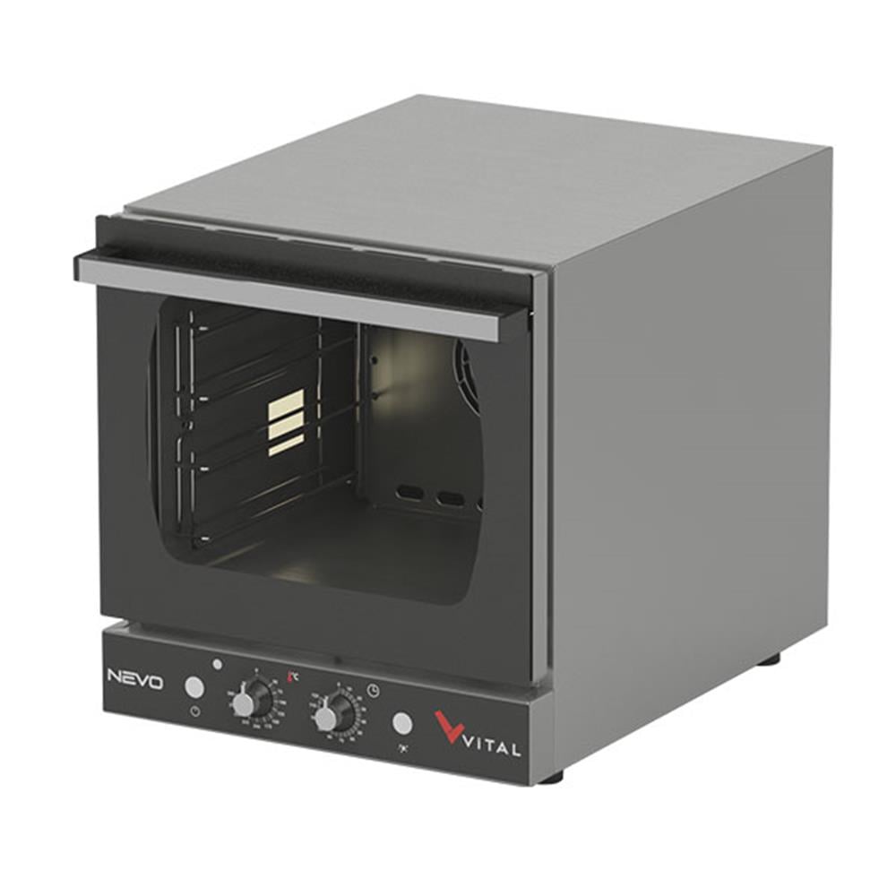 Vital 4 Tepsili Konveksiyonlu Patisserie Fırın Manuel Elektrikli 4xGN2/3 NEVO-02EM
