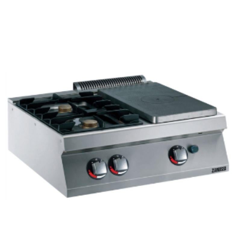 Zanussi 2 Açık Ateşli + 1/2 Kapalı Set Üstü Ocak Gazlı 80x70x25 cm 372011