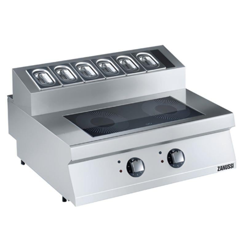 Zanussi 2’li Set Üstü Garnetür Üniteli İndüksiyonlu Ocak Elektrikli 80x70x25 cm 372023