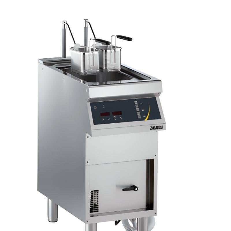 Zanussi Dolaplı 2 Sepetli 20 lt Programlanabilir Makarna Haşlama Makinesi Elektrikli 40x70x85 cm 372100