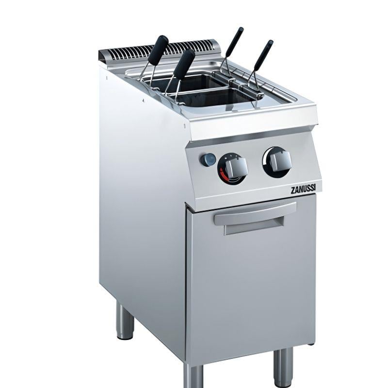 Zanussi Dolaplı 2 Sepetli 24,5 lt Makarna Haşlama Makinesi Gazlı 40x70x85 cm 372090