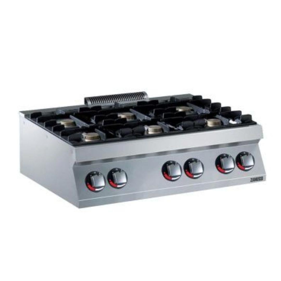 Zanussi Set Üstü Ocak 6 Gözlü Gazlı 120x70x25 cm 372004